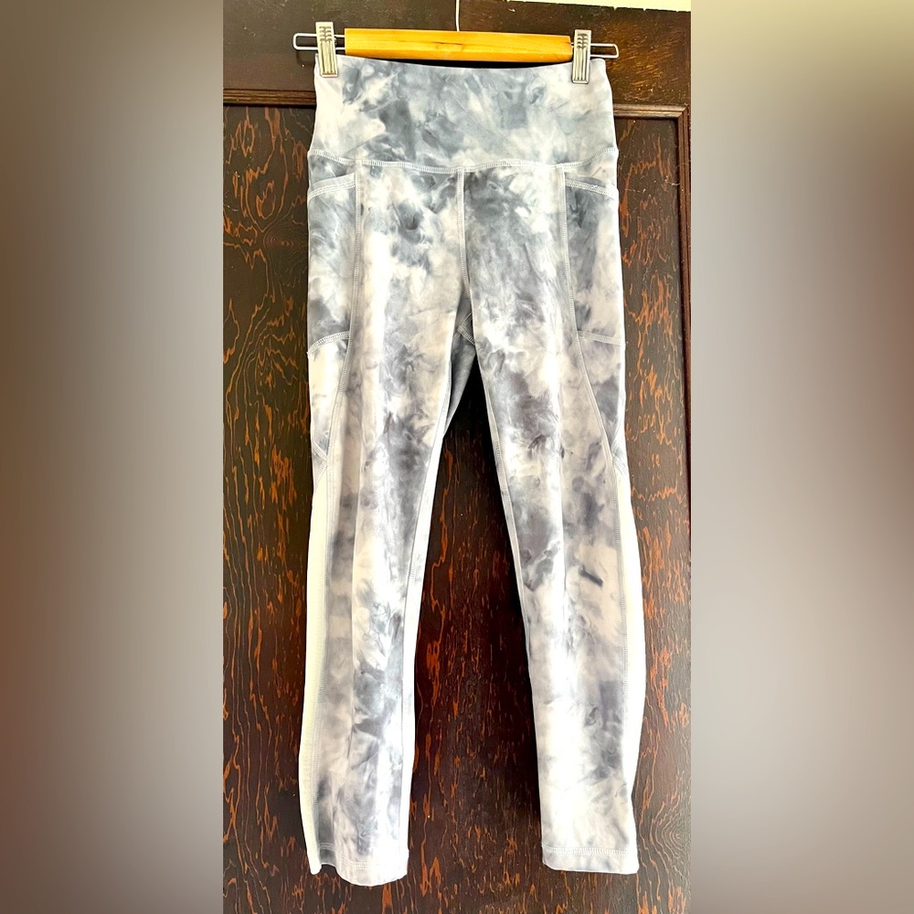 X by Gottex pastel tie dye leggings